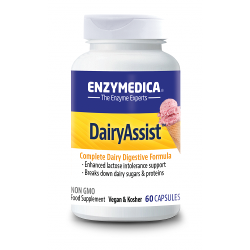 Enzymedica Dairy Assist 60 Capsules
